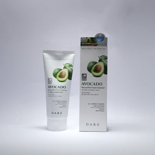Dabo Natural Rich Foam Cleanser Avocado 180 ml