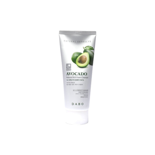 Dabo Natural Rich Foam Cleanser Avocado 180 ml